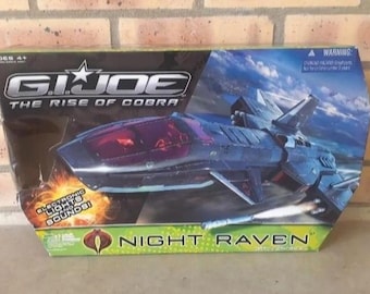 Gi Joe Night Raven The Rise Of The Cobra 2009 Airplane (Box Only) B25