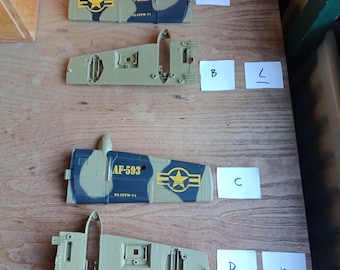 Chap mei soldier force airplane AF 593 parts