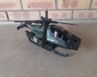 Gi Joe Razor Blade Helicopter 1993 Vehicle Military Vintage B7