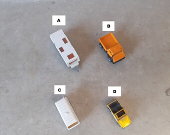 Siku Knaus Caravana Unimog Volkswagen Mercedes Benz Vehículo Vintage Diecast Cars K1.2.A B22 Z4