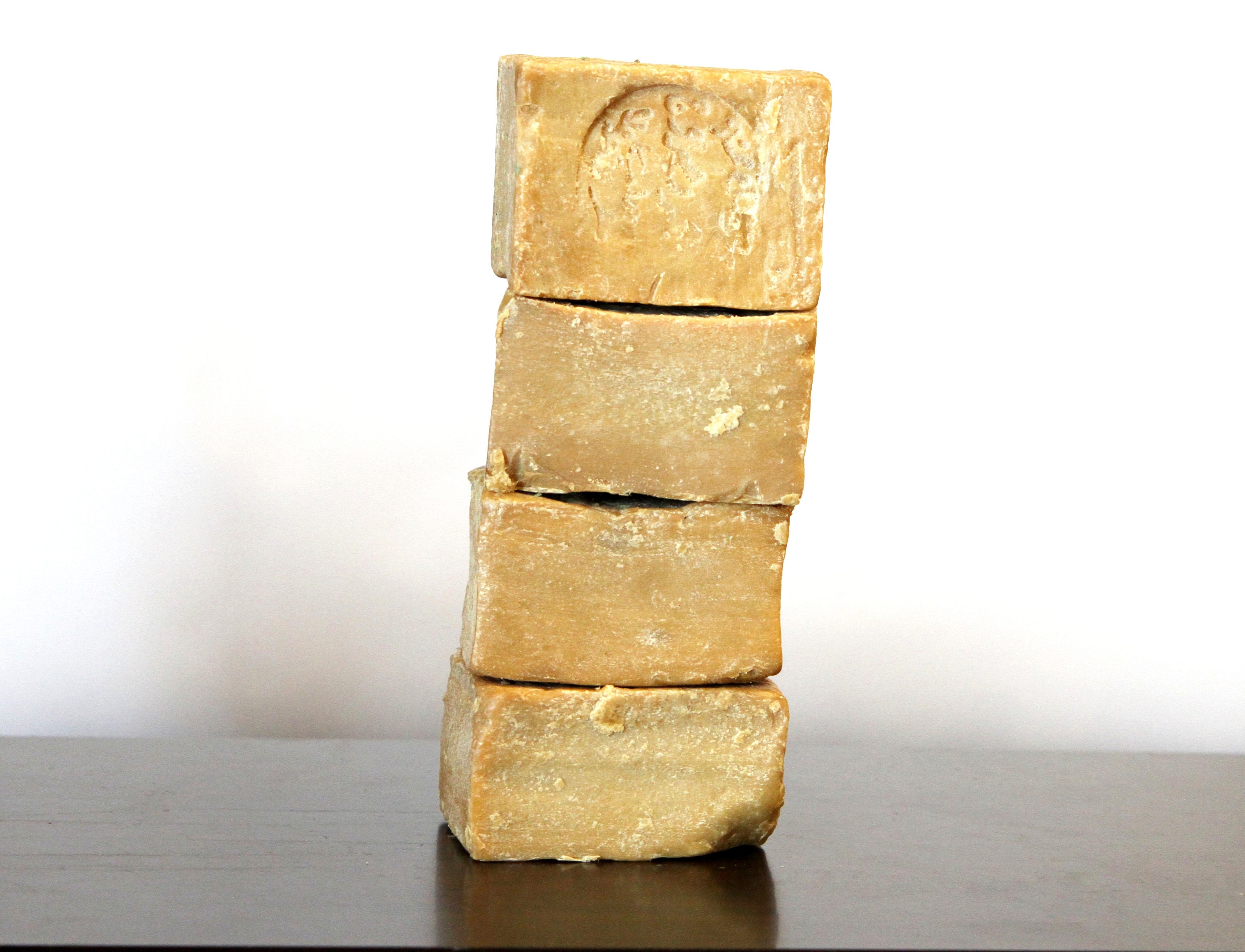 4 Pack Highest Quality Aleppo Soap, 40 Laurel, 60 Olive, Traditional, Natural, Fragrance-free, 200gr Long-lasting