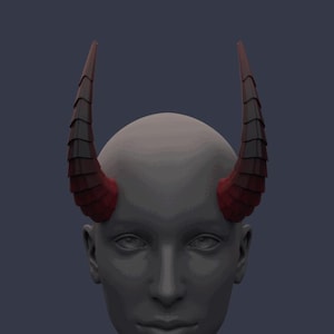 DEMON HORNS 3D STL file