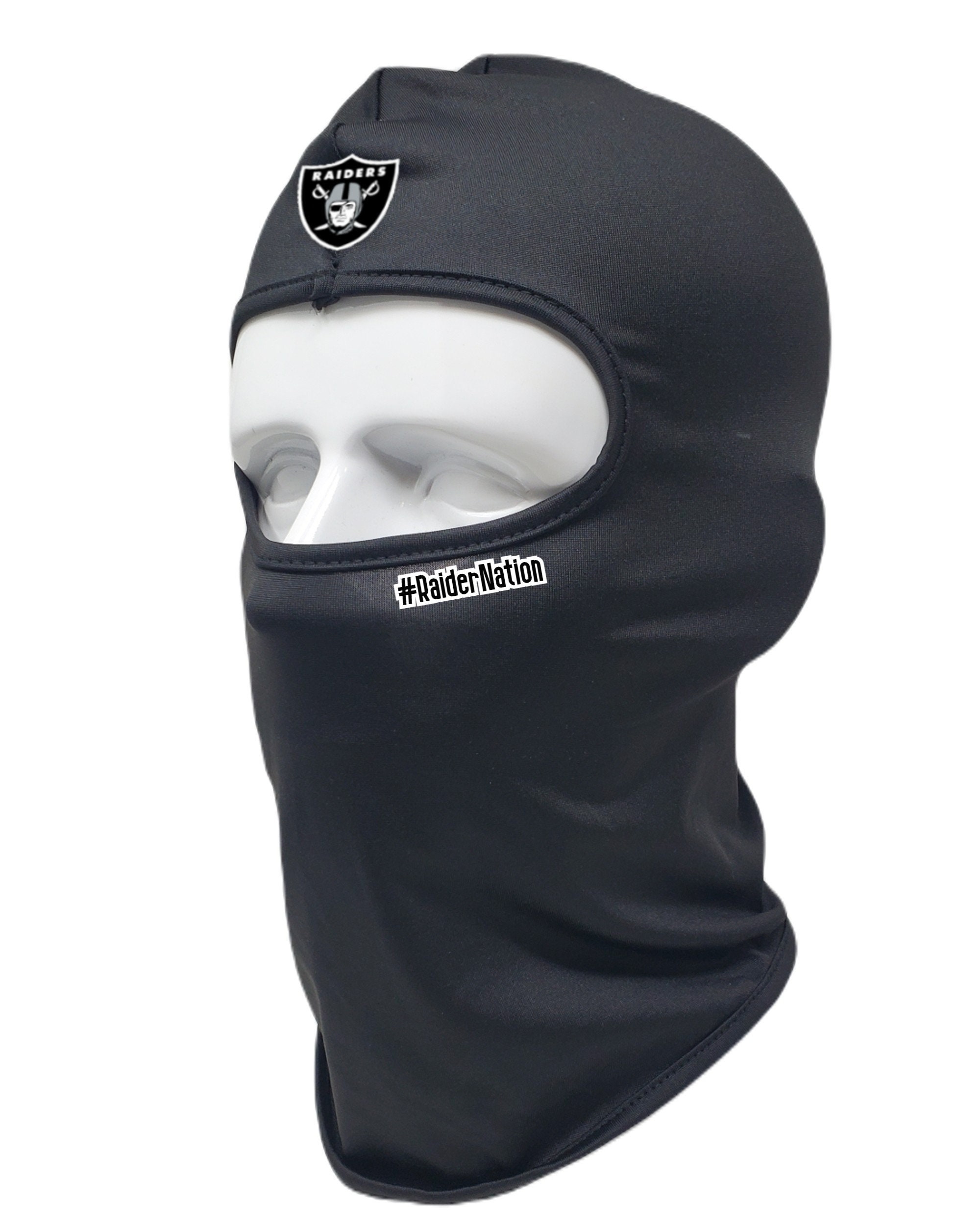 Oakland Raiders Knit Helmet-Style Ski Mask - Officially Licensed NFL Face Mask, One Size Fits Most 10 thumbnail image