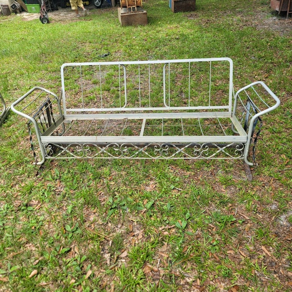 Metal Porch Glider Etsy