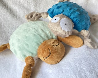 Doudou Lulu the Turtle. Child's first name. Color of your choice. Baby gift, birth list. Turtle plush toy. Handmade cuddly toy.