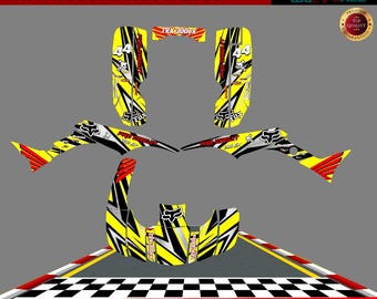 Graphics kit for Honda trx 300ex 1993 to 2006 stickers Decals atv Premium