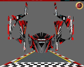 Fits Polaris RZR 900 Graphics Kit 2015 2016 Decals Stikers UTV Decals