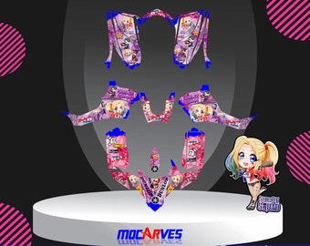 Kit Déco HRC USA Honda CRF 250 - 450 - 2025 - 2026 - Graphics - Foto 13