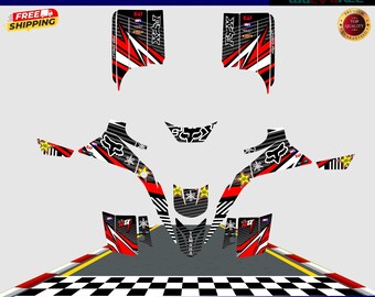 Yamaha Blaster 200 1988-2006   full graphics kit decals stickers atv