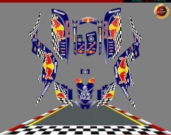 Kit Graphics Premium for Yamaha Raptor 660 660r 2001 decals stickers