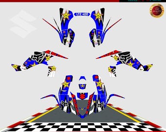 Suzuki LTZ 400 2003-2008 Graphics Kit decals Stickers ltz 400 atv