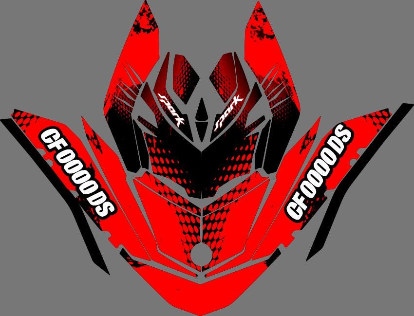 Fits SEA DOO SPARK Trixx 2 up 3up Graphics Kit Decals Spark Stickers Jet Ski - Finland Fits SEA DOO SPARK Trixx 2 up 3up Graphics Kit Decals Spark Stickers Jet Ski - Finland