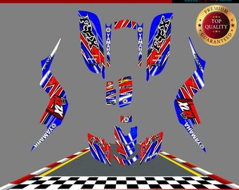 YAMAHA RAPTOR 660 660R Volle Grafik Aufkleber Aufkleber Kit atv