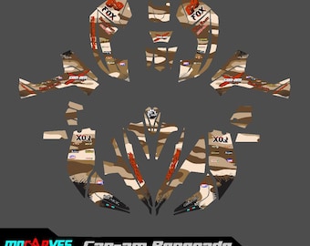 CAN-AM Renegade 500 800r 800x 1000 Graphics Kit Vinyl Renegade Stickers utv