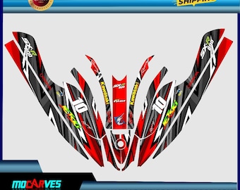 Graphics kit Kawasaki 800sxr 2003 2013 stickers decals jet ski