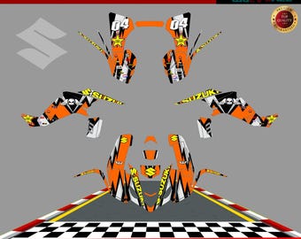 Suzuki LTZ 400 2003-2008 Graphics Kit decals Stickers ltz 400 atv