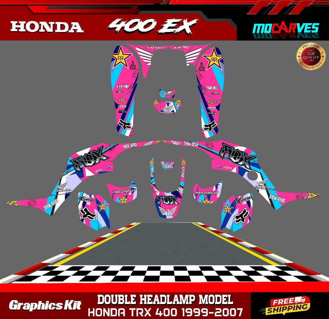 1999 Honda 400ex Graphics Kit