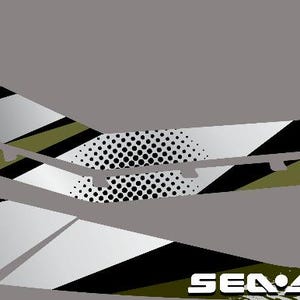 Kit déco autocollant Spark pour jet ski SEA DOO SPARK Trixx 2 et 3 places image 4