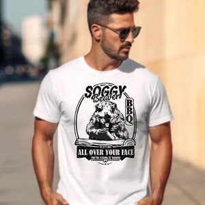 Adult Humor - Soggy Beaver BBQ - Graphic Tee