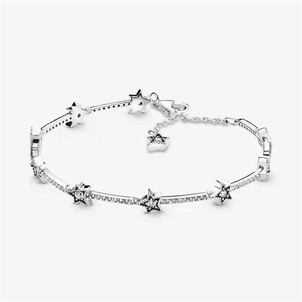 Star Charm Bracelet Etsy