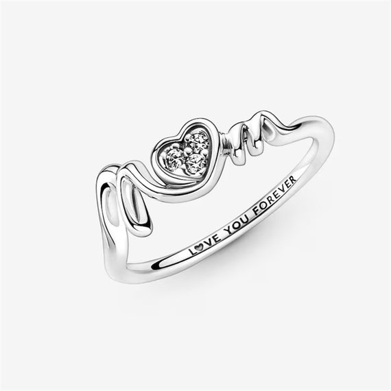 Pandora promise ring store i love you