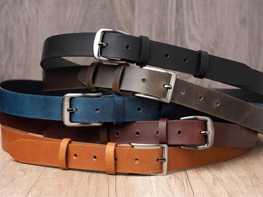 Minimalist Leather Belt 1.2 display picture 3