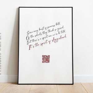 Spirit of Aggieland, Digital Print, Texas A&M, TAMU, Dorm Decor