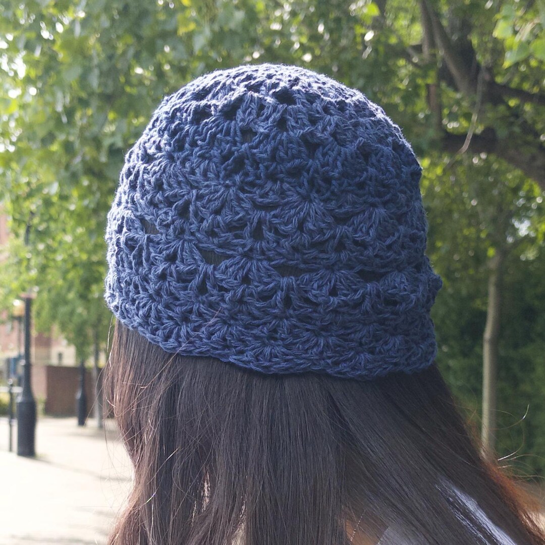 PDF Crochet Pattern | Summer Beanie Crochet Hat Pattern (digital ...