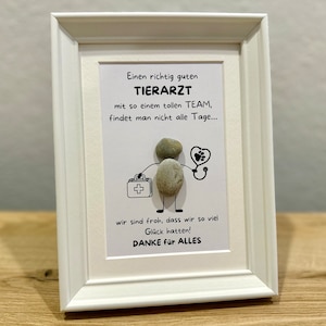 Veterinarian Gift Stone Picture | Doctor Gift Idea Doctor&#39;s Office Pediatrician Doctor&#39;s Gift Doctor General Practitioner Office Nurse