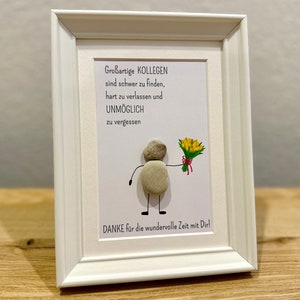 Stone picture colleagues colleague gift for retirement farewell gift anniversary new job farewell gift