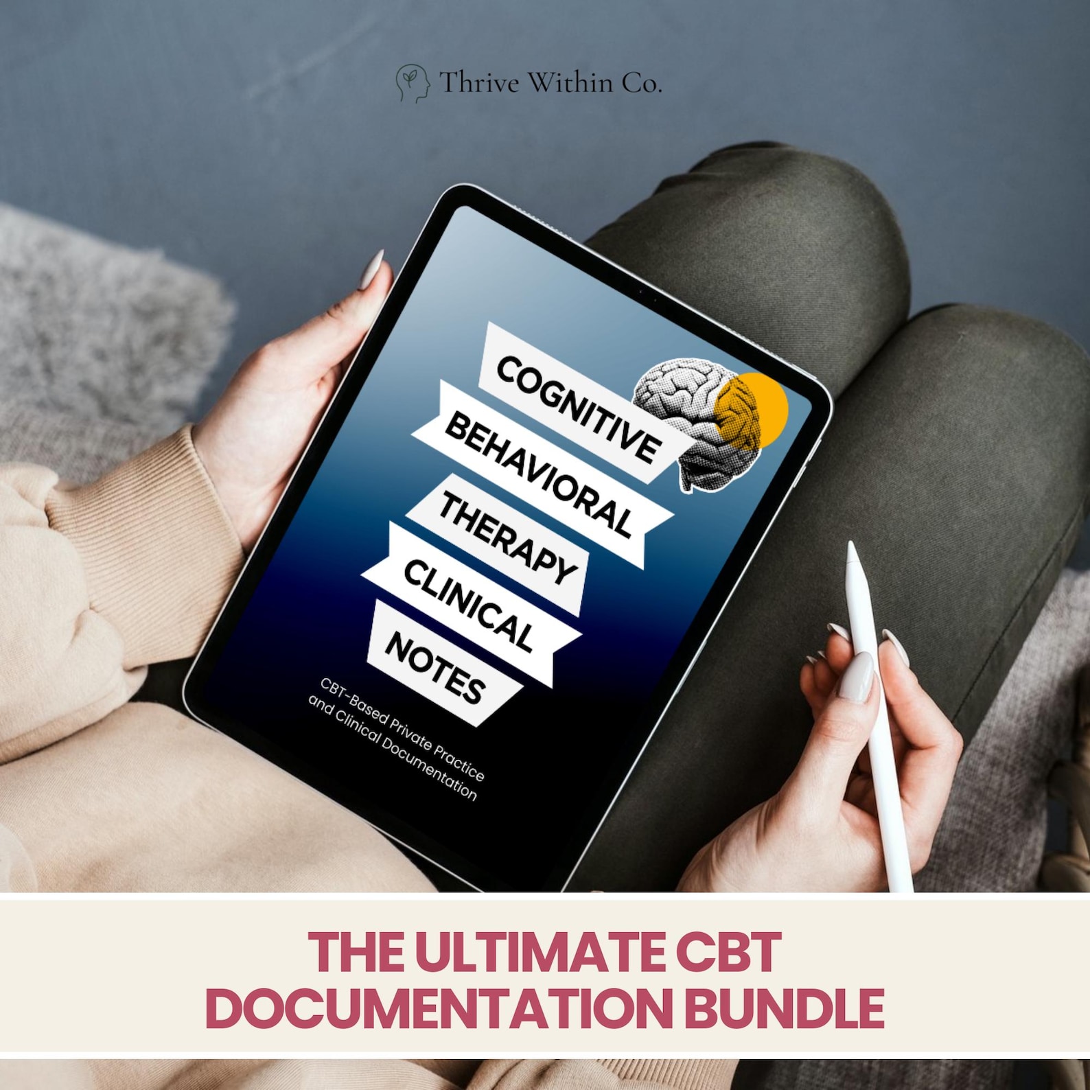 CBT Therapy Notes Template Bundle | Clinical Documentation (A4 ...