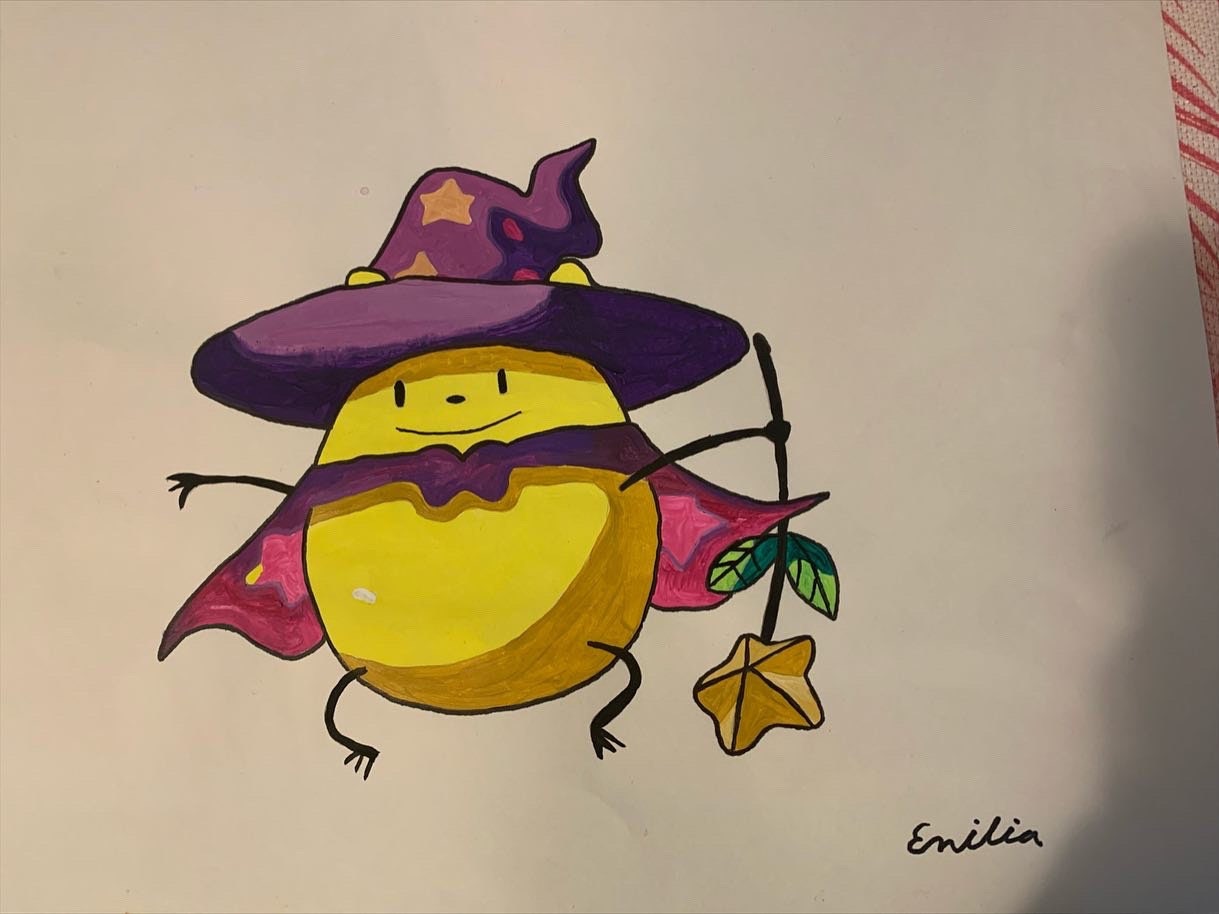 Riri the Wizard Anime Art Romantic Killer - Etsy