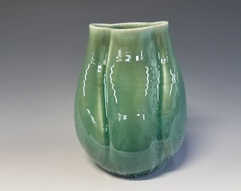 Tulip  Vase ,  green
