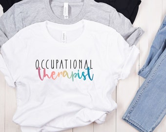 Occupational Therapy Shirt, Cute OT Tee, COTA Gift, Therapist Assistant Crew T Shirt, OT Team, Occupational Therapist Healthcare T-Shirt