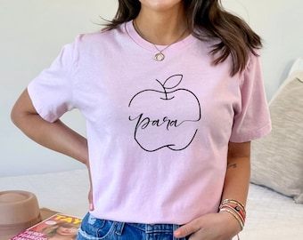 Paraprofessional Shirt, Para Tee, SPED Teacher Aide Gift, Para Crewneck Sweatshirt, Cute Para Professional Team Outfit, Paraeducator Apparel