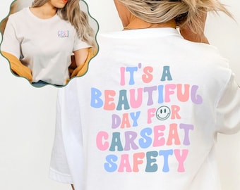 Customized CPST Tshirt, Custom Child Passenger Safety Tech Shirt, Personalized CPS Tee, Child Life Tech Appreciation Gift, Safety Technician