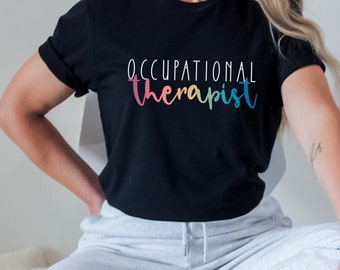 Occupational Therapy Shirt, Cute OT Tee, COTA Gift, Therapist Assistant Crew T Shirt, OT Team, Occupational Therapist Healthcare T-Shirt