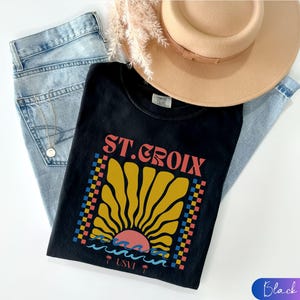 St Croix USVI Shirt | Caribbean Souvenir, Island Vacation TShirt, Family Cruise Trip Tee, Cruzan Heritage