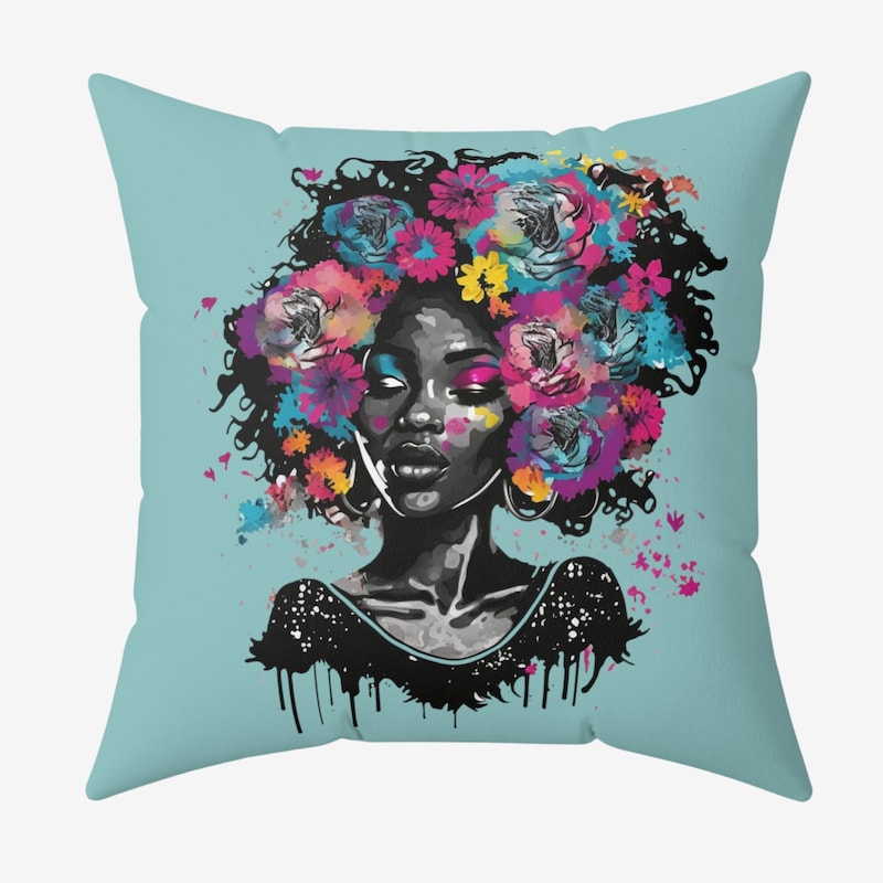 Black Decorative Pillows - Etsy