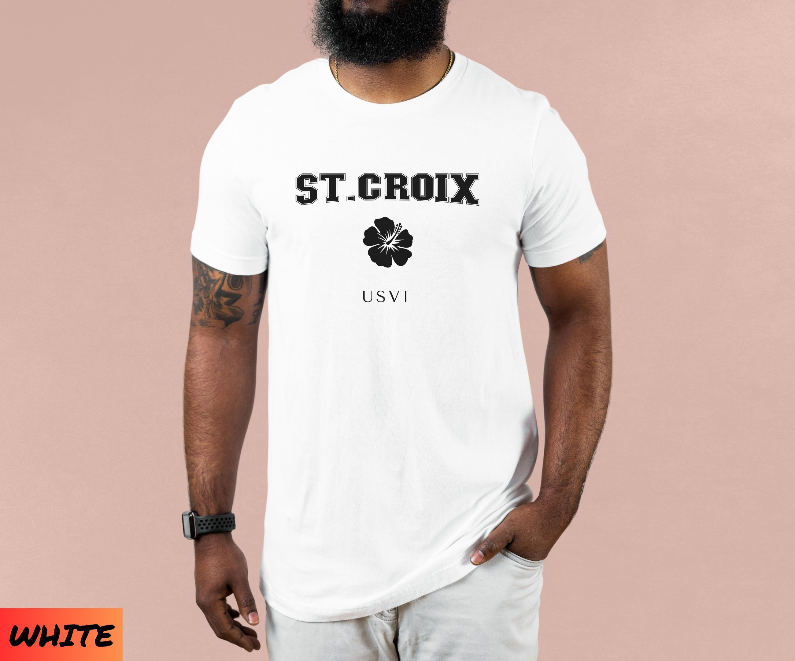 St Croix USVI Shirt, Cruzan Travel Souvenir, Virgin Islands Family 