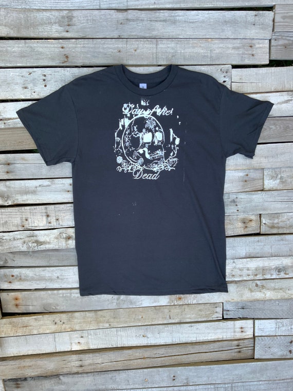 Day of the Dead Skull Candy Black Adult Shirt - Etsy