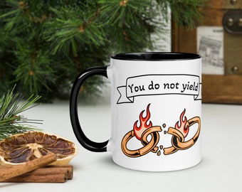 You Do Not Yield mug