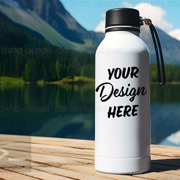 Decal Mockup, Sticker Mockups, Bottle Mockup, Mockup Water Bottle, Product Photography, Product Mockup, Camping Mockup, White Bottle Mockup