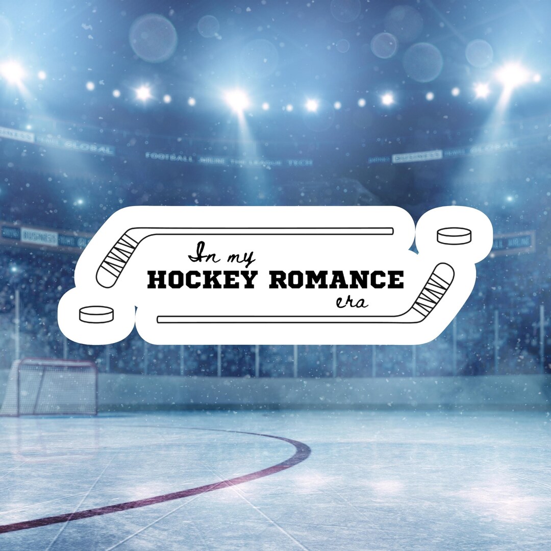 Hockey Romance Era Sticker Booktok Laptop Ereader Kindle Etsy