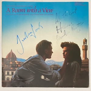 A Room With A View Autograph On Original LP Cover Inc COA