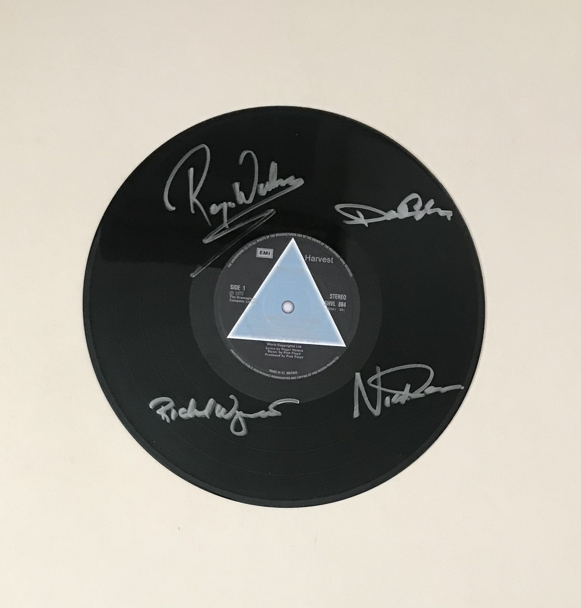 ピンクフロイド　メンバー４人　直筆サイン　ホログラムID証明書有り　新品未使用 Pink floyd autograph - Etsy 日本