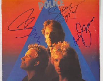 Autograph Signed Sting Vinyl - Etsy