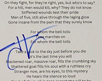 メタリカ 直筆サイン入り ブラックアルバム ビニール - ジェイムズ