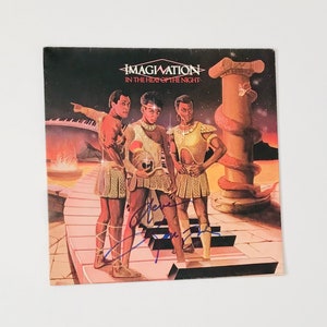 Imagination Signed LP Cover