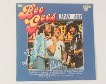 The Bee Gees Signed LP Cover